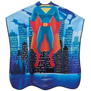 Kinderhaarschneideumhang Superhero