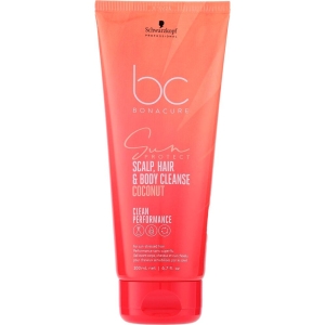 BC Bonacure Sun Protect  3-in-1 Scalp, Hair & Body Cleanse Coconut