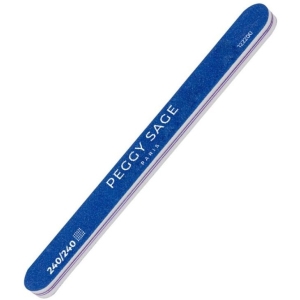 Peggy Sage 2-seitige blaue Nagelfeile dick 240 / 240