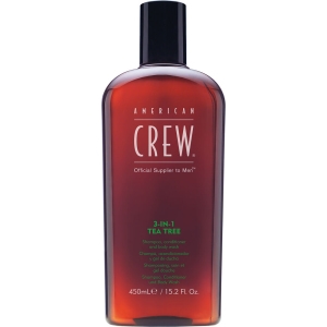 American Crew 3-in-1 Shampoo, Conditioner & Body Wash Tea Tree