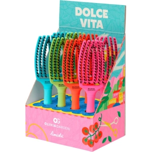 Olivia Garden Fingerbrush M Dolce Vita 8er Display